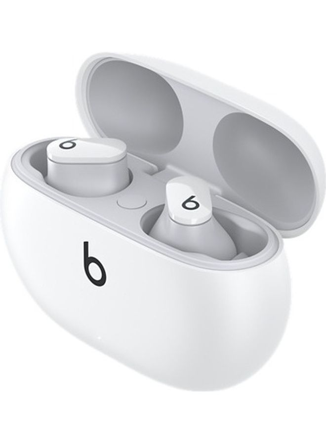 beats Studio Buds True Wireless Noise Cancelling Earphones White  - Image 3