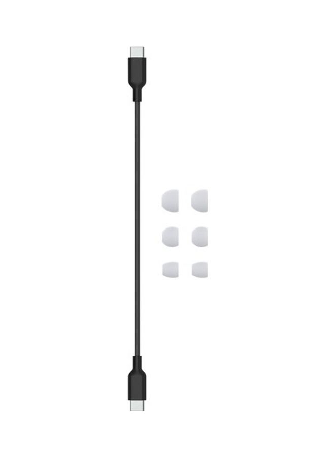 beats Studio Buds True Wireless Noise Cancelling Earphones White  - Image 4