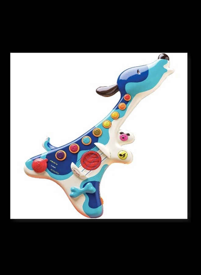 B. Toys Woofer, Hound Dog Guitar 