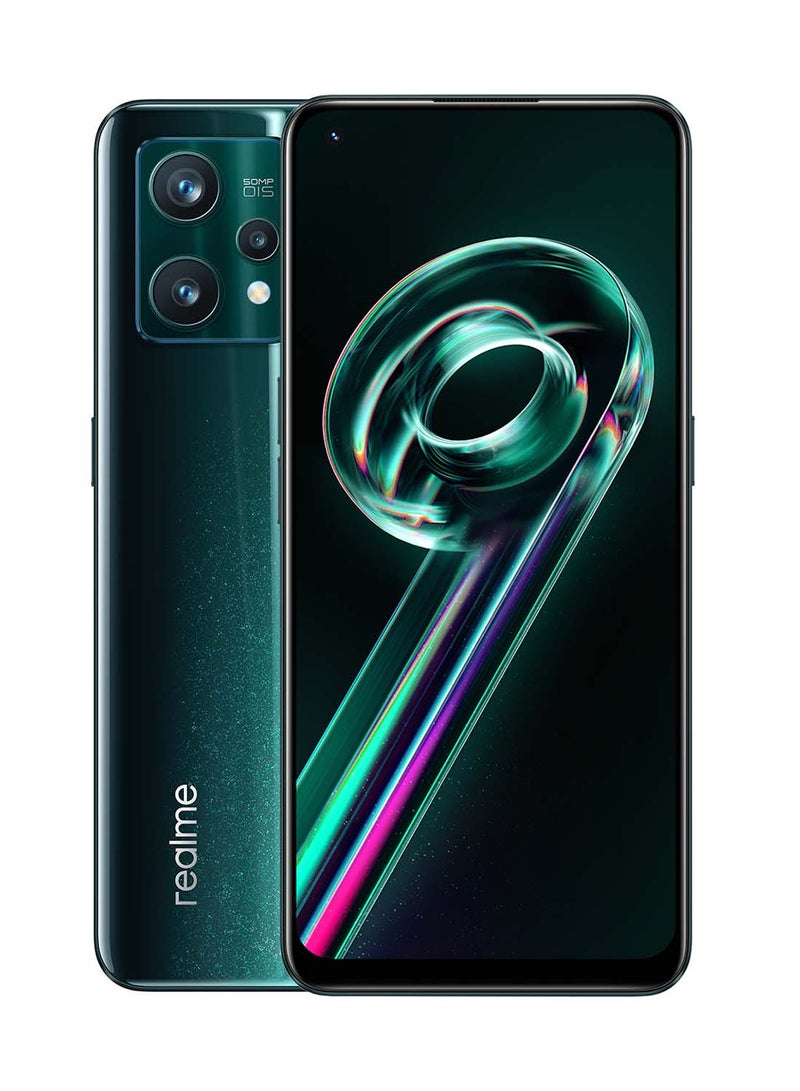 realme - 9 Pro+ Dual SIM Aurora Green 8GB RAM 256GB 5G With 6 Month Screen Protection Card + Earbuds Q2 - Middle East Version - Image 1