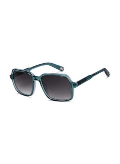 JJ Tints Full Rim UV Protected Square Stylish Sunglasses S14449 - Lens Size: 55mm - Green - v1652786428/N53325532A_2