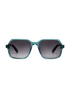 JJ Tints Full Rim UV Protected Square Stylish Sunglasses S14449 - Lens Size: 55mm - Green - v1652786430/N53325532A_1