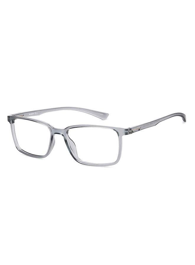 Lenskart Blu - Zero Power Full Rim Bluecut & Antiglare Rectangle Shape Computer Eyeglasses LB E13737 - 53mm - Image 1
