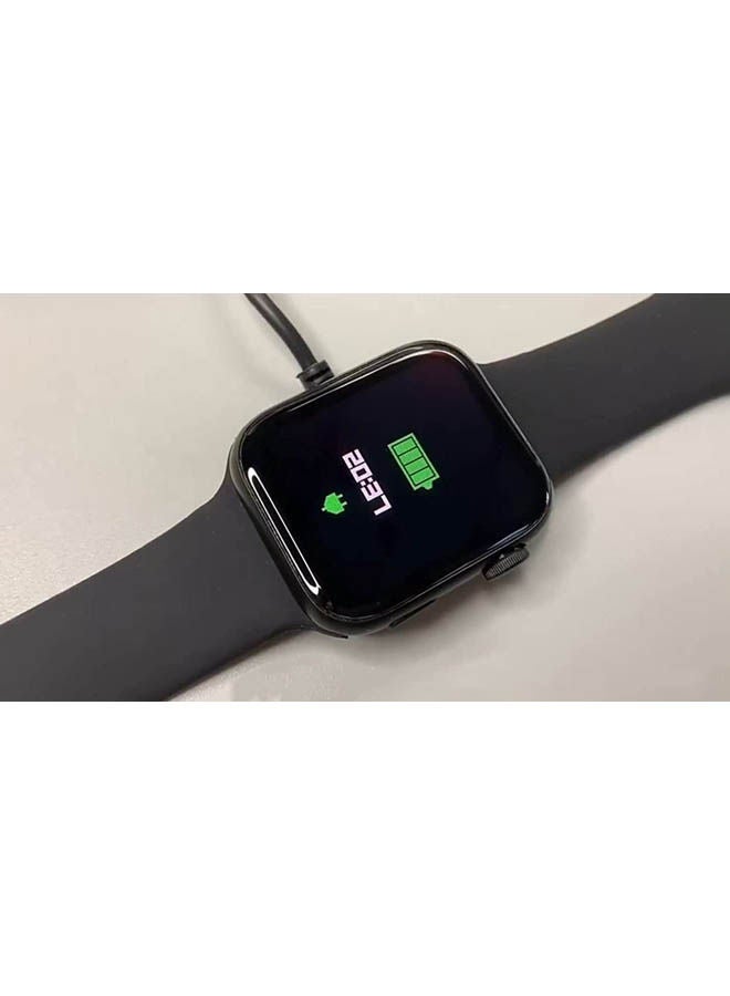 Generic - Smart Watch 7 Series T200 Plus New Watch with Sport Band black - Image 1