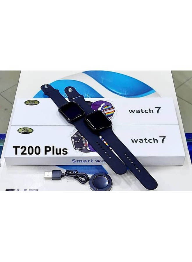 ساعة ذكية السلسلة 7 T200 Plus ساعة جديدة مع حزام رياضي - Image 2