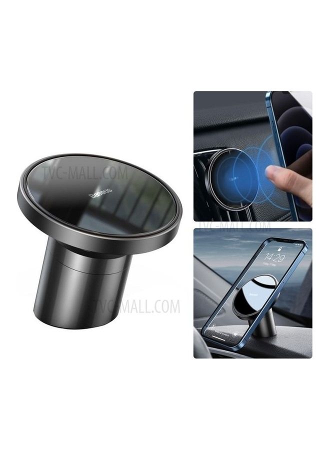 Baseus Magnetic-Safe Car Mount Mobile Holder Silver - Image 2