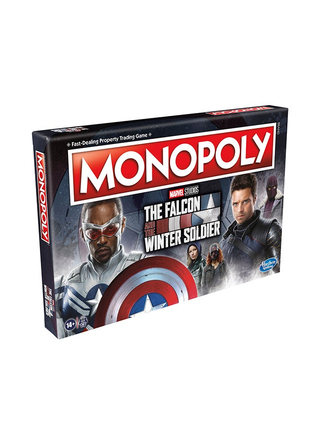 مونوبولي - Studios The Falcon And the Winter Soldier Edition Board Game For Fans - Image 1