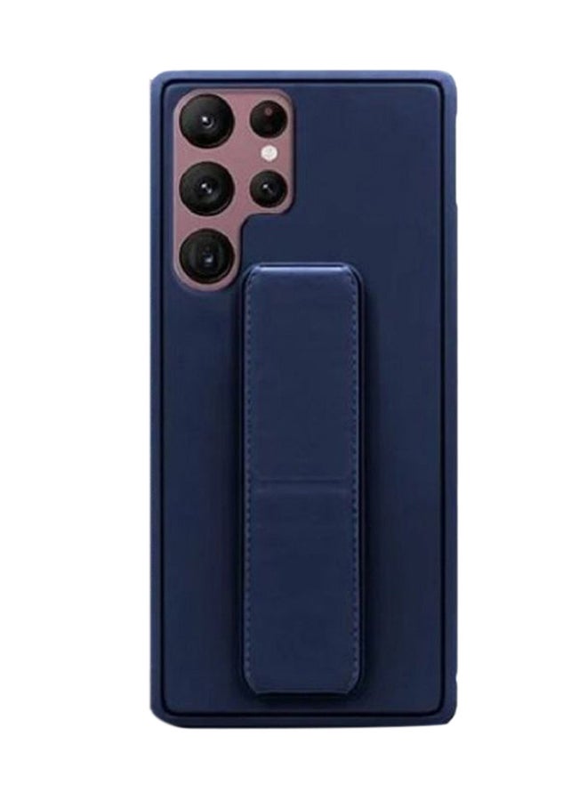 LNKOO 3-In-1 Magnetic Wrist Strap Hand Grip With Stand Case Cover For Samsung Galaxy S22 Blue - Image 1