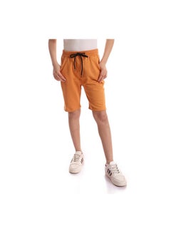 Andora Casual Plain Basic Mid-Rise Shorts Havan  - Image 1