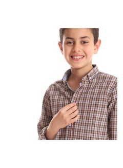 Andora Casual Checkered Collared Neck Shirt Multicolour  - Image 4