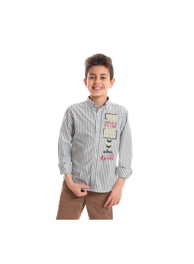 Andora - Casual Checkered Collared Neck Shirt Multicolour - Image 1
