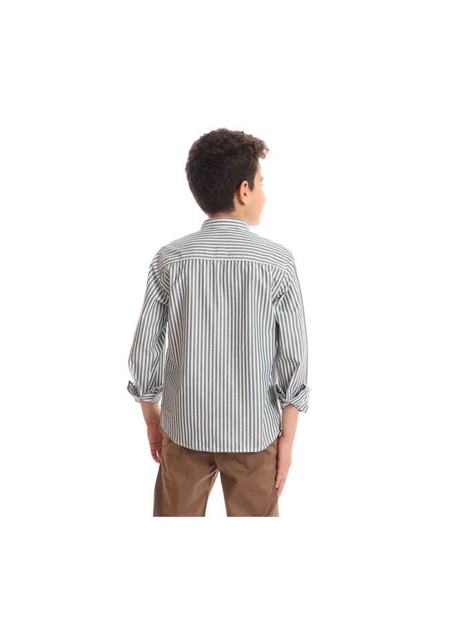 Andora - Casual Checkered Collared Neck Shirt Multicolour - Image 1