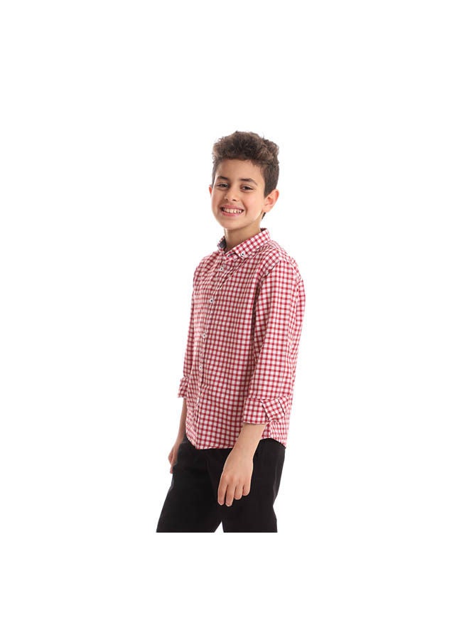 Andora - Casual Checkered  Shirt Multicolour - Image 1