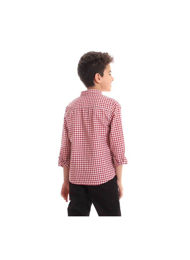 Andora - Casual Checkered  Shirt Multicolour - Image 1
