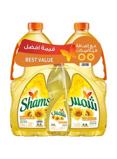 شمس Sunflower  Oil 2x1.5l+ 500ml 