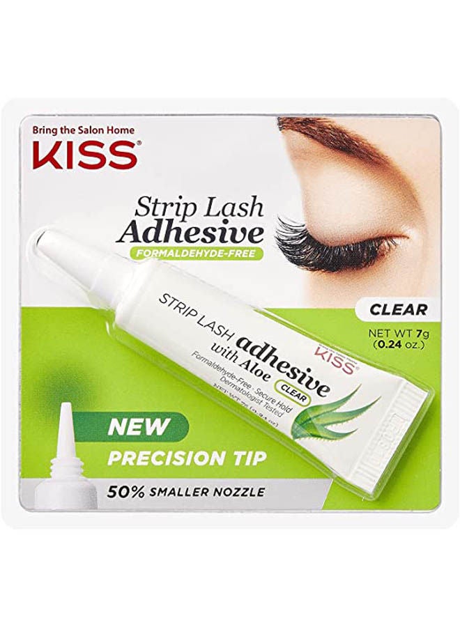 KISS - Strip Lashes Adhesive With Aloe Vera Clear - Image 1
