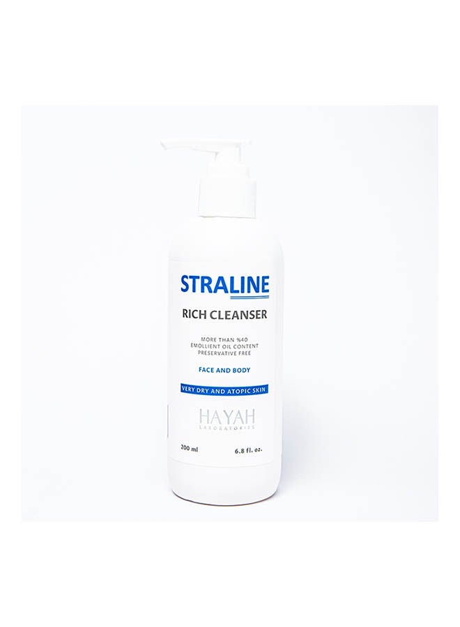 Hayah Straline Rich Cleanser White 200ml 