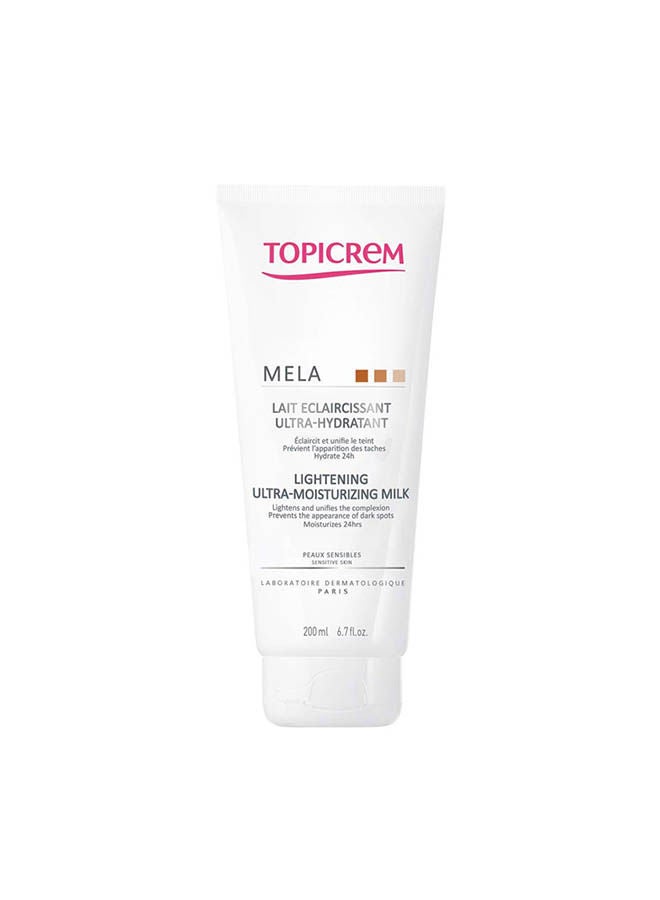 Topicrem Mela Lightening Ultra Mois Milk White 200ml