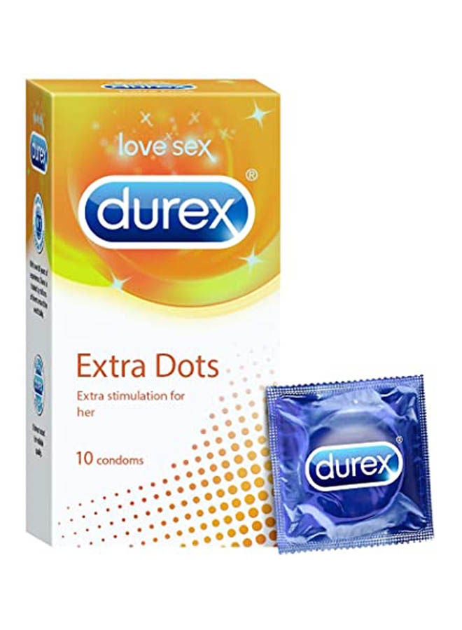 Durex Extra Dots Condoms - Image 1
