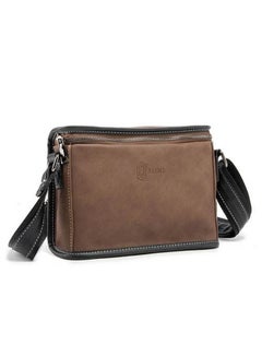 Trendy Minimalist Casual Leather Shoulder Crossbody Bag Brown - v1652827012/N53322776A_1