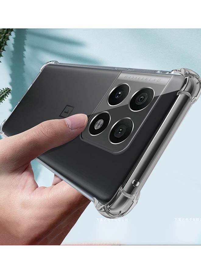 MARGOUN Shockproof Slim TPU Case Cover With Bumper Airbag Corners For OnePlus 10 Pro 6.7 inch Clear  - Image 2