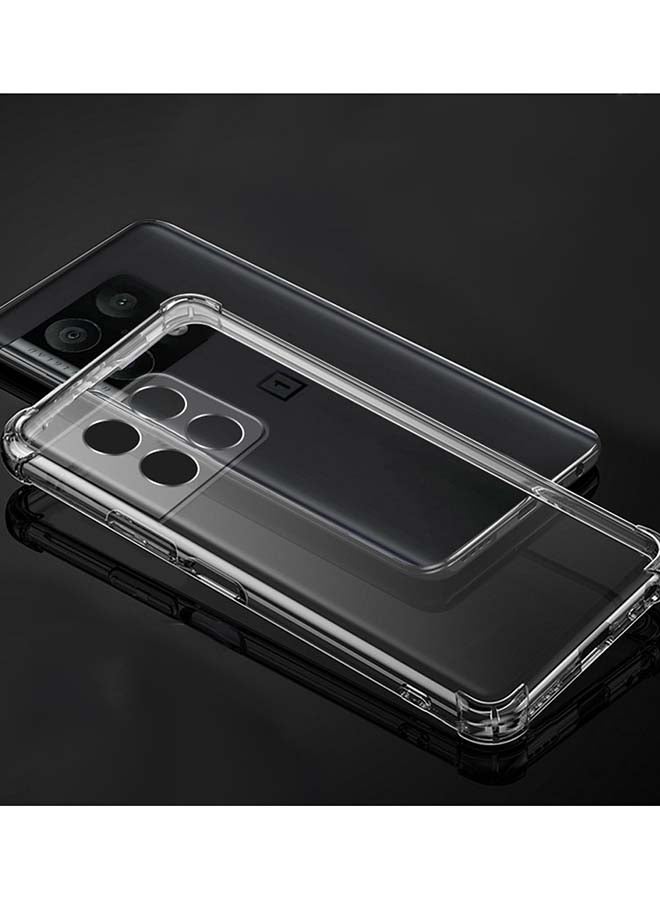 MARGOUN Shockproof Slim TPU Case Cover With Bumper Airbag Corners For OnePlus 10 Pro 6.7 inch Clear  - Image 3