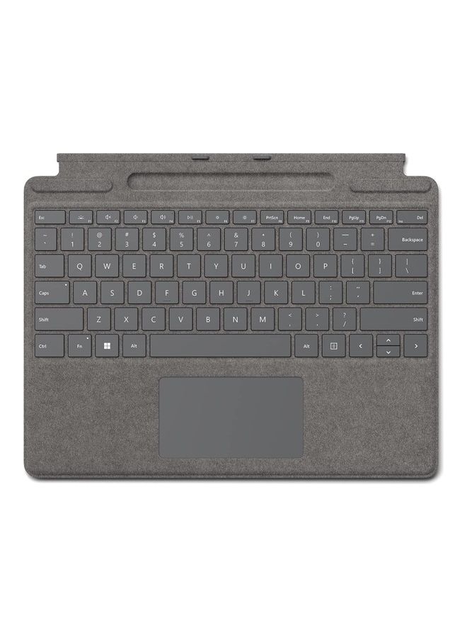 Microsoft - Surface Pro Signature Keyboard with Slim Pen 2 platinum/grey - Image 1