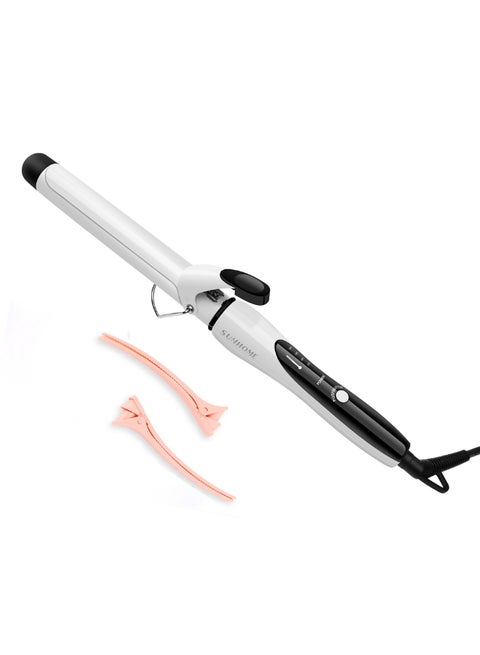 Professional Hair Curler 28mm White/Black