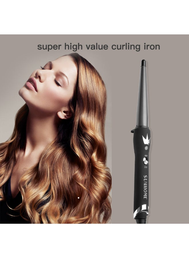 Professional Hair Curler 25mm Black 350mm - v1652857319/N30731044A_4