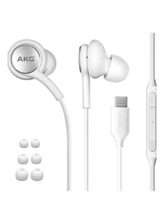 Samsung EO-IC100 Akg Type-C In-Ear Earphones White  - Image 1