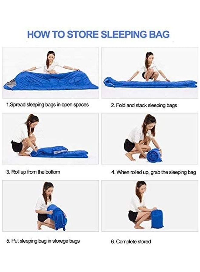 Cool Baby Lightweight Cotton Sleeping Bag For Camping 180x75x10cm  - Image 5