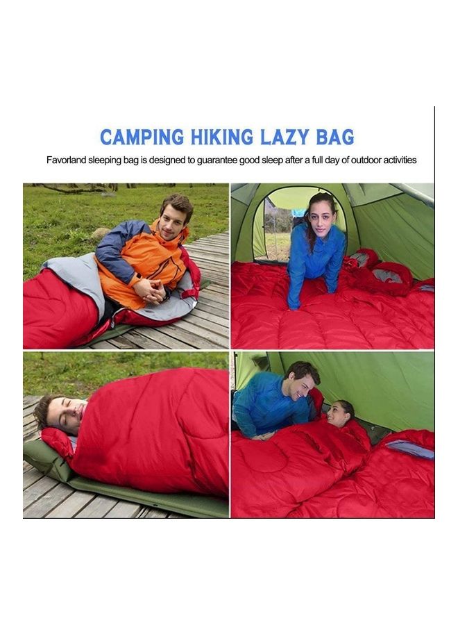 Cool Baby Lightweight Cotton Sleeping Bag For Camping 180x75x10cm  - Image 4