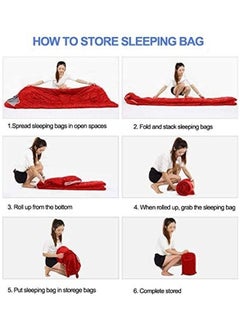 Cool Baby Lightweight Cotton Sleeping Bag For Camping 180x75x10cm  - Image 5