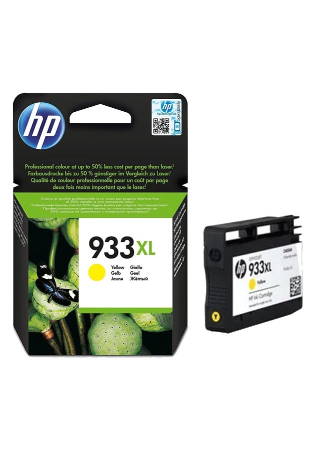 HP 933XL Inkjet Printer Cartridge Yellow