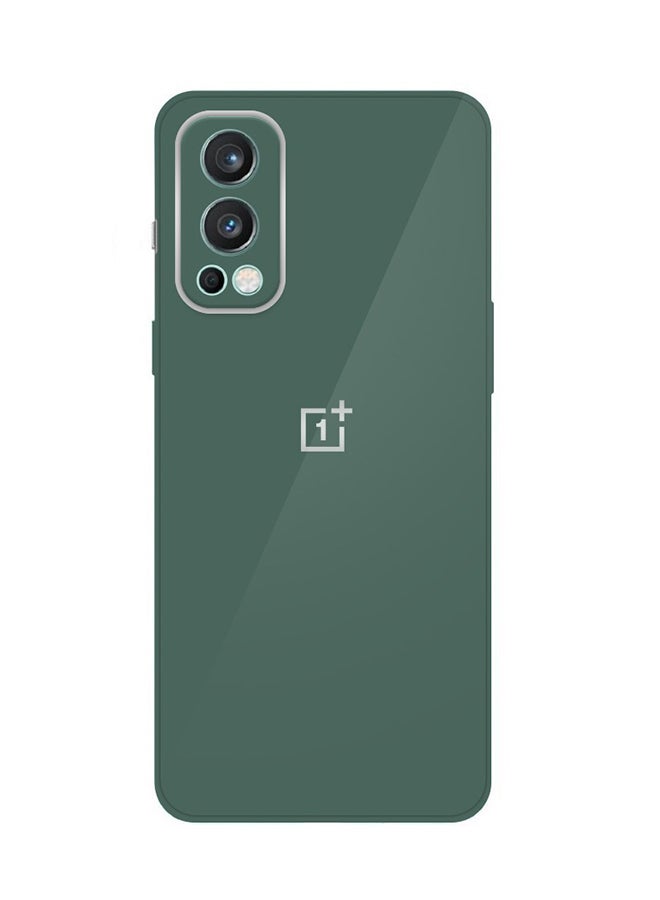 مارجون غطاء حماية رفيع مضاد للصدمات مع واقٍ لعدسة الكاميرا لهاتف ون بلس نورد 2 مقاس 6.43 بوصة ويدعم تقنية 5G أخضر - Image 1