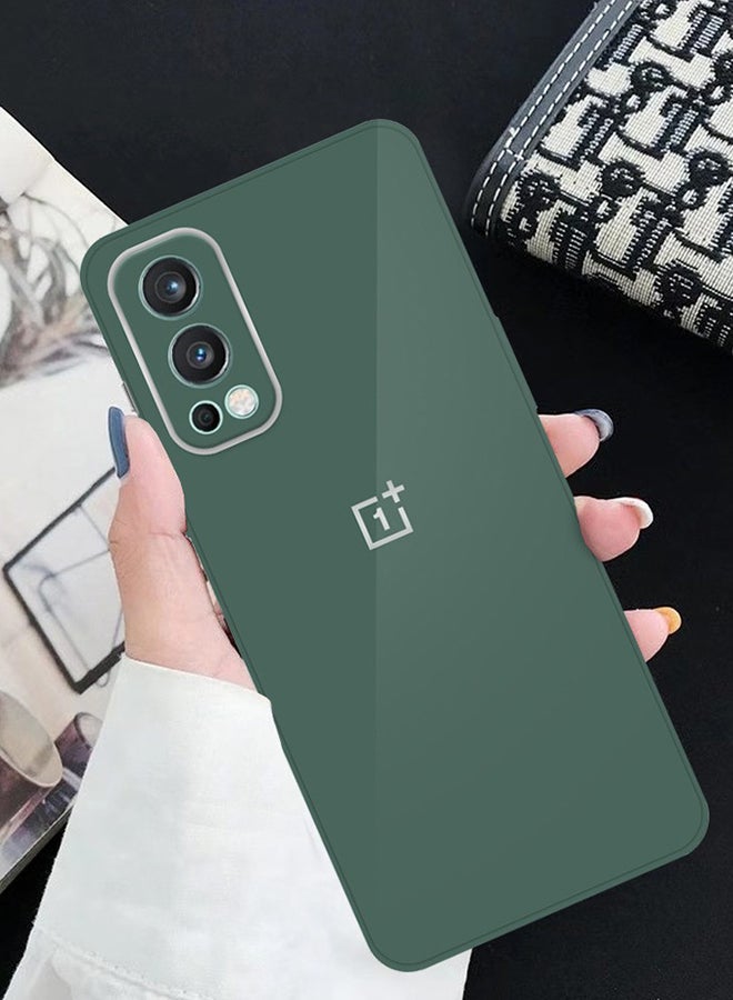 مارجون غطاء حماية رفيع مضاد للصدمات مع واقٍ لعدسة الكاميرا لهاتف ون بلس نورد 2 مقاس 6.43 بوصة ويدعم تقنية 5G أخضر - Image 3