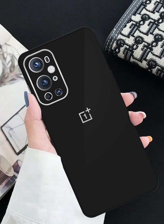 MARGOUN Slim Shockproof Case Cover With Camera Lens Protection For OnePlus 9 Pro 6.7 inch Black - Image 3