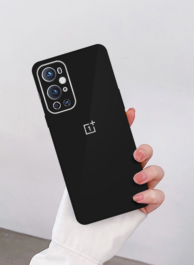 MARGOUN Slim Shockproof Case Cover With Camera Lens Protection For OnePlus 9 Pro 6.7 inch Black - Image 4
