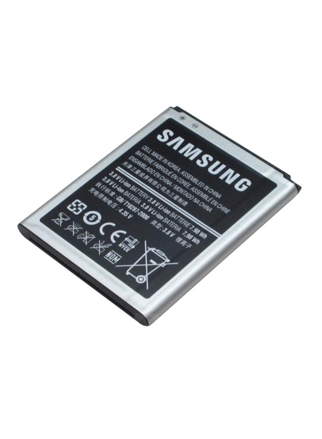 سامسونج - بطارية بديلة لهاتف سامسونج جالاكسي جراند i9082 طراز EB535163LU 2100.0 mAh أسود/فضي - Image 1