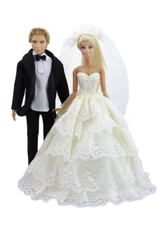 Barbie Ken Wedding Outfit Set