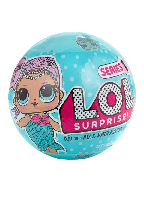 7 Layers Surprise Series 1-Doll With Mix And Match Accessories, Multicolour 3.8x3.8inch
