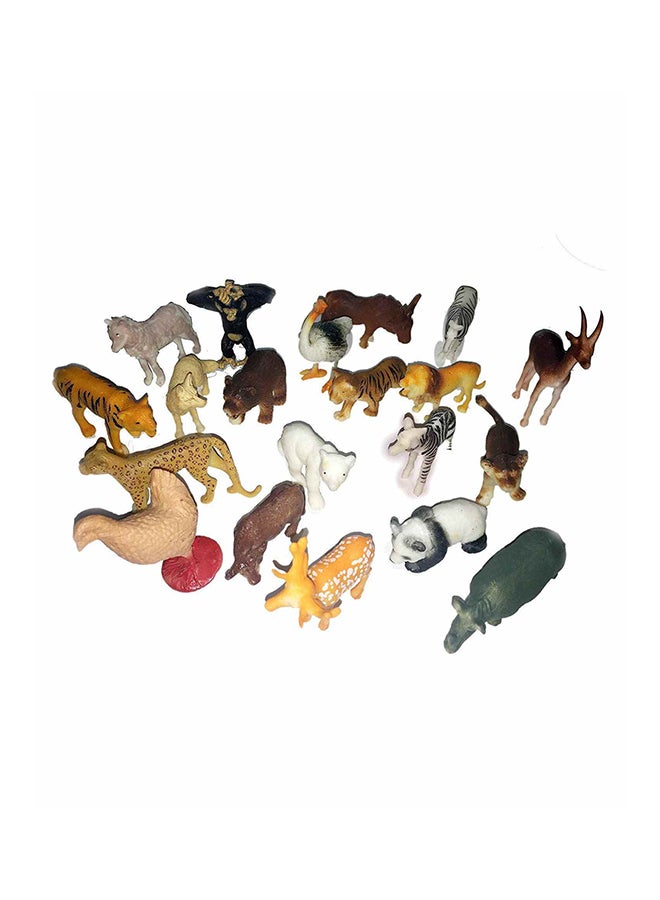 ValeforToy - 54-Piece Mini Jungle Animals Toys Set - Image 1
