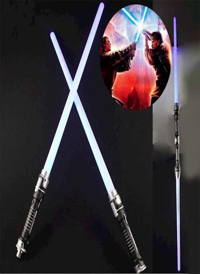 Laser Sword Double Light Saber Star War Led Lightsaber Fighters Galaxy Warriors - Image 5