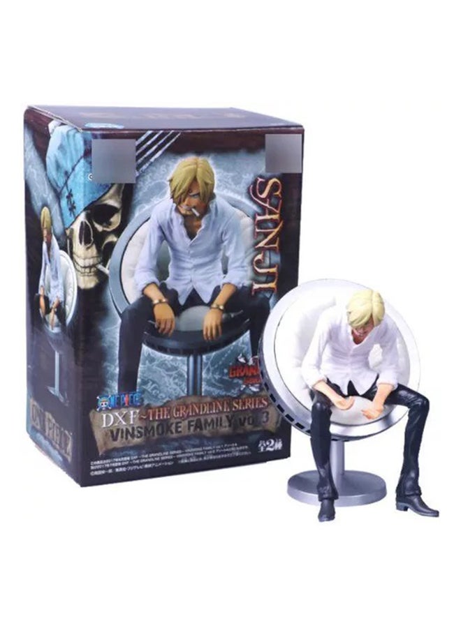 MiFen One Piece Vinsmoke Sanji Sitting Posture Model Figure 11cm  - Image 1