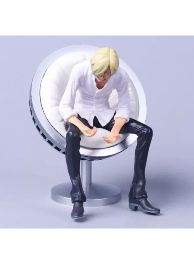 MiFen One Piece Vinsmoke Sanji Sitting Posture Model Figure 11cm  - Image 5
