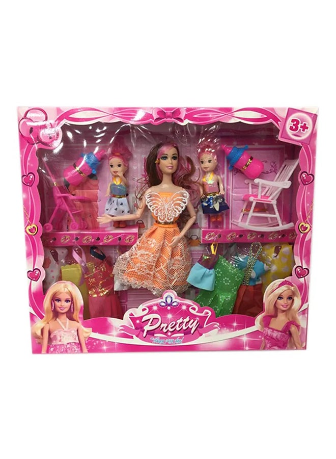 Barbie With Accessories 39x33x4cm - Image 1