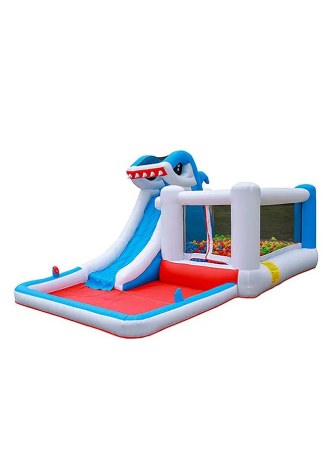 GT-Wheel - Shark Design Inflatable Water Slide 480x280x225cm - Image 1