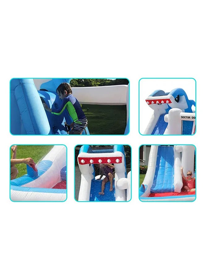 GT-Wheel - Shark Design Inflatable Water Slide 480x280x225cm - Image 1
