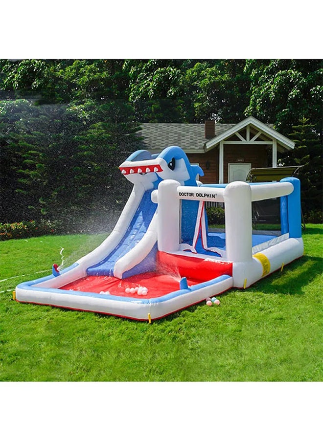 GT-Wheel - Shark Design Inflatable Water Slide 480x280x225cm - Image 1