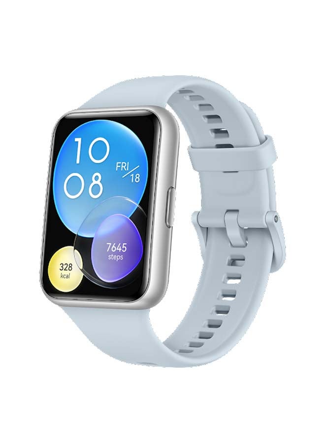 HUAWEI - WATCH FIT 2 Active Edition Smartwatch With 1.74-Inch FullView Display | Bluetooth Calling | Healthy Living Management | Isle Blue - Image 1